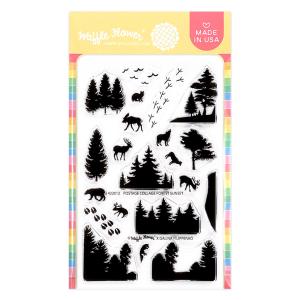 Postage Collage Forest Sunset Stamp Set Very Cheap Sale Online