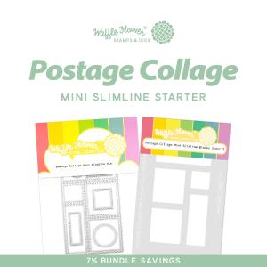 Postage Collage Mini Slimline Starter Low Pice For Sale