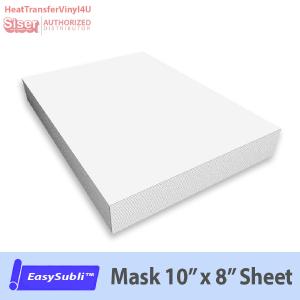 EasySubli Mask 10" x 8" Sheet Explore Online