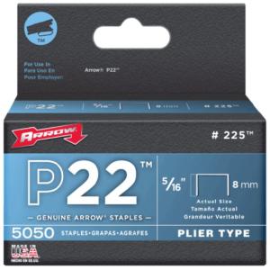 Arrow Fastener 225 P22 Staples, 5/16" Great Deals Sale Online