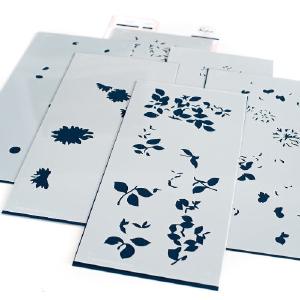 Pinkfresh Studio Dahlia Washi layering stencil Cheap Perfect