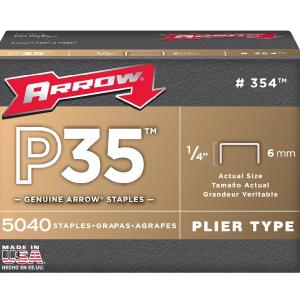 Arrow Fastener 354 P35 Staples, 1/4" Original Cheap Online