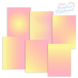 Pergamano Rainbow Parchment - Lemon Sorbet Sunrise A4 Discount Cheap Online