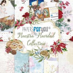 Papers For You Nuestra Navidad Slim Scrap Paper Pack (10pcs) (PFY-10451) 2025 New Sale Online