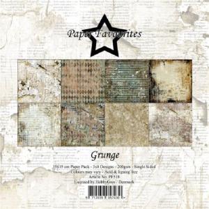 Paper Favourites Grunge 6x6 Inch Paper Pack (PF518) Outlet Largest Supplier