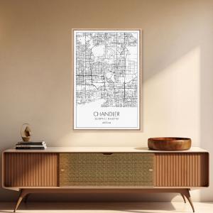 Chandler Street Map, Arizona Map, City Map Art, Modern Art, Wall Art, Canvas Print, Canvas Wall Art, Home Office Art, Housewarming Gift Footlocker Pictures Online