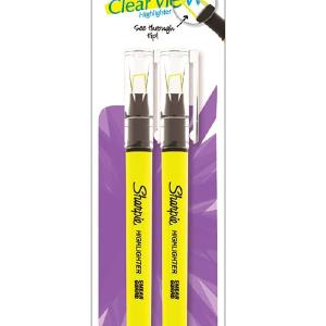 Sharpie 1950744 Clear View Highlighter, Yellow Footlocker Cheap Online