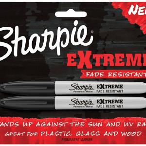 Sharpie 1919845 Extreme Permanent Markers, Black, 2/Pack Clearance Pices