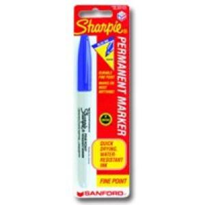 Sharpie 30103 Fine Point Permanent Marker, Blue Cheap Sale With Paypal