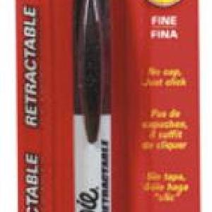 Sharpie 32721 Retractable Permanent Marker, Black Sale Deals