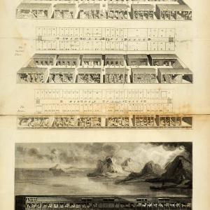 1849 Copper Engraving Noahs Ark Great Flood Animals Ship Genesis Bible Art XHA2 Buy Cheap Excellent