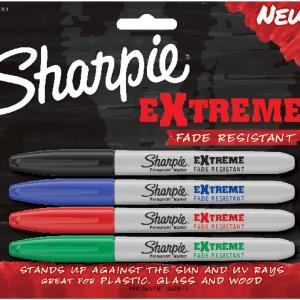 Sharpie 1927154 Extreme Permanent Markers, Assorted Colors Shop For