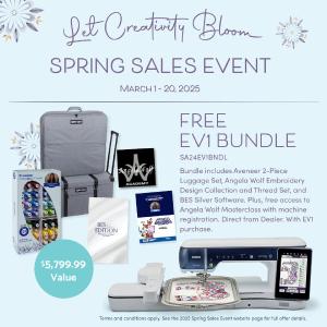 Brother Aveneer EV1 LE Sewing Quilting and Embroidery Machine PRE ORDER MACHINE Brand New Unisex Sale Online