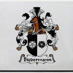 Biedermann Family Shield / Coat Of Arms Mouse Pad Sale Cheap Pices