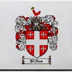 Billins Family Shield / Coat Of Arms Mouse Pad Cheap Sale Enjoy
