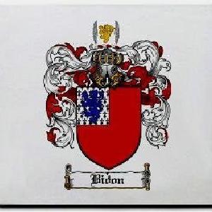 Bidon Family Shield / Coat Of Arms Mouse Pad Get Authentic Sale Online