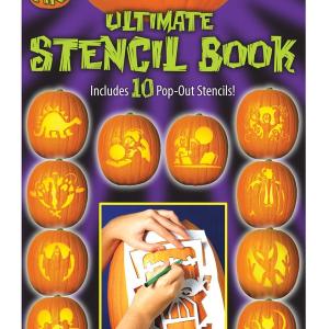Pumpkin Pro 94601 Ultimate Stencil Book Pumpkin Accessory, Multi-Colored Buy Cheap For Cheap
