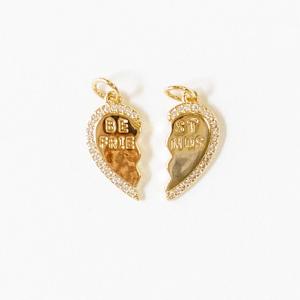 BFF Heart Charm Buy Cheap Best Pices