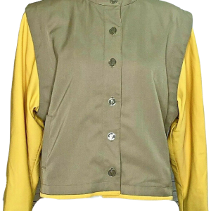 Vintage Louis Feraud Blazer Jacket Brown Yellow Logo Buttons by Louis Feraud Footlocker Pictures Cheap Online