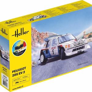 Heller 1:24 Peugeot 205 Ev 2 Model Kit Cheap Sale The Cheapest