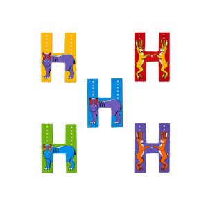 Animal Letters Wooden H Assortment Outlet New Styles