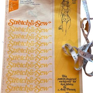 Vintage 1974 Uncut Stretch and Sew Pattern Clearance Very Cheap