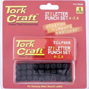 Letter Punch Set 8 Mm (A Z) Capital Black Finish For Sale Official Site