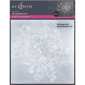 Altenew - 3D Embossing Folder - Spring Blossoms High Quality