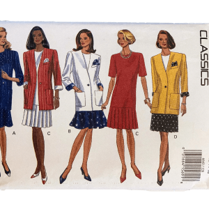 90s Skirt Suit Set Accordion Pleated Skirts Vintage Butterick Sewing Pattern by Butterick Buy Cheap Footlocker