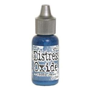 Ranger Ink - Tim Holtz - Distress Oxide Re-Inker - Faded Jeans Limited Edition Online