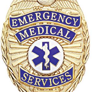 First Class Emergency Medical Services Gold Shield Badge Outlet Online Shop