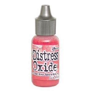 Ranger Ink - Tim Holtz - Distress Oxide Re-Inker - Festive Berries Free Shipping Marketable