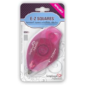 3L - Scrapbook Adhesives - E-Z Squares Refillable Dispenser - Permanent Free Shipping Recommend