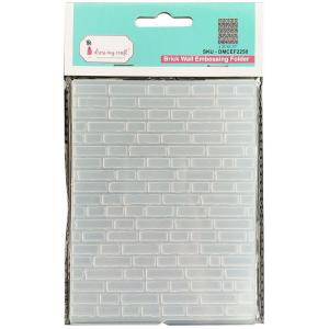 Dress My Craft - Embossing Folder - Brick Wall Buy Cheap Deals