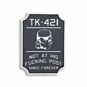 Violent Little TK-421 Star Wars Morale Patch Free Shipping Online