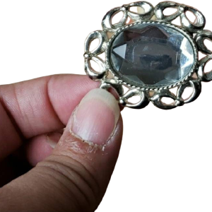 Silver Bling Pin 100% Authentic Cheap Online