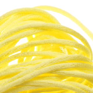 Rayon Satin Rattail 1mm Cord - Knot & Braid - Pastel Yellow (6 Yards) Popular Cheap Online