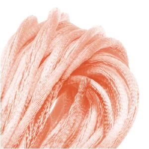 Rayon Satin Rattail 1mm Cord - Knot & Braid - Light Peach (6 Yards) From China Sale Online
