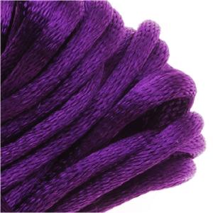 Rayon Satin Rattail 2mm Cord - Knot & Braid - Purple (6 Yards) Pay With Visa For Sale