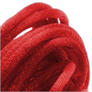 Rayon Satin Rattail 2mm Cord - Knot & Braid - Red (6 Yards) Great Deals Cheap Pice