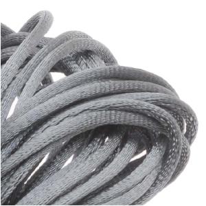 Rayon Satin Rattail 1mm Cord - Knot & Braid - Silver Gray (6 Yards) Sale Supply