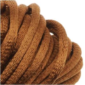 Rayon Satin Rattail 2mm Cord - Knot & Braid - Dark Tan Brown (6 Yards) Cheap Buy
