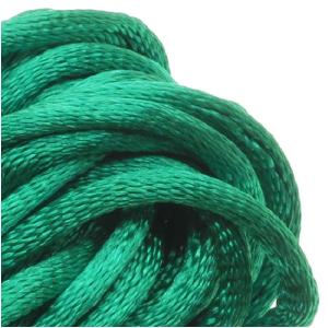 Rayon Satin Rattail 2mm Cord - Knot & Braid - Teal Green (6 Yards) Latest Collections