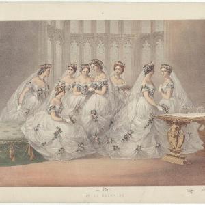 'The Bridesmaids' Greetings Card Pay With Visa Sale Online