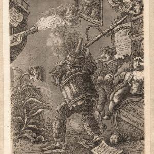 'The brewer and the thistle' Greetings Card Visa Payment For Sale