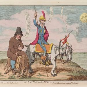 'The castle in the moon' Greetings Card Real Cheap Online