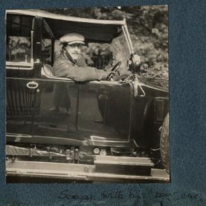 'Sonny with his new car' Greetings Card With Mastercard Cheap Pice