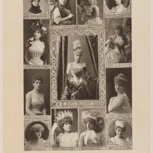 'Some Leading Actresses: A Group' Greetings Card Online