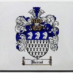 Barrel Family Shield / Coat Of Arms Mouse Pad Store Sale Online
