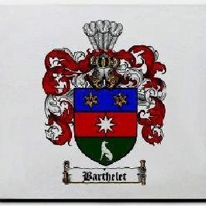 Barthelet Family Shield / Coat Of Arms Mouse Pad Buy Cheap Sast